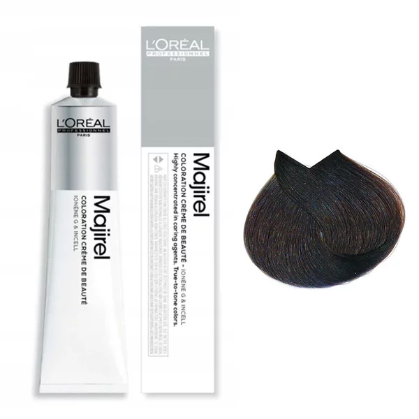 Loreal Majirel, farba do włosów, 4.8, 50ml