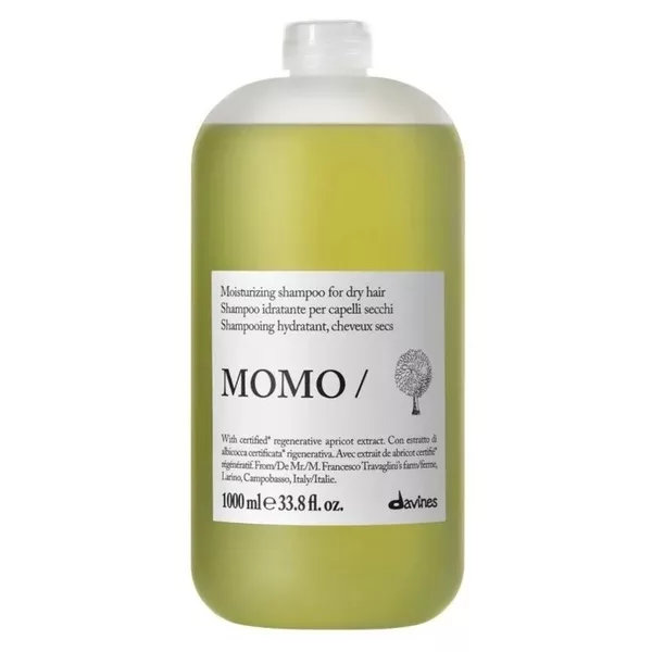 Davines Essential Haircare MOMO Shampoo nawilżający szampon do włosów suchych i odwodnionych 1000ml