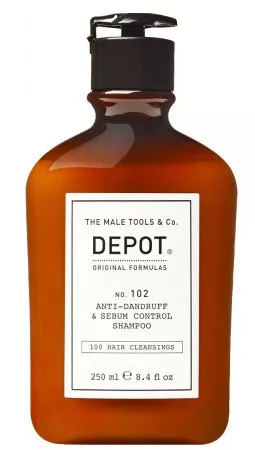 Depot No. 102, szampon przeciwłupieżowy i regulujący sebum, 250ml