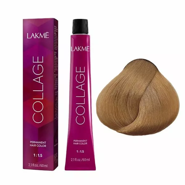 Lakme Collage, farba do włosów trwale koloryzująca, 10/40, 60ml