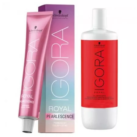 Schwarzkopf Igora Royal Pearlessence, zestaw: farba + aktywator