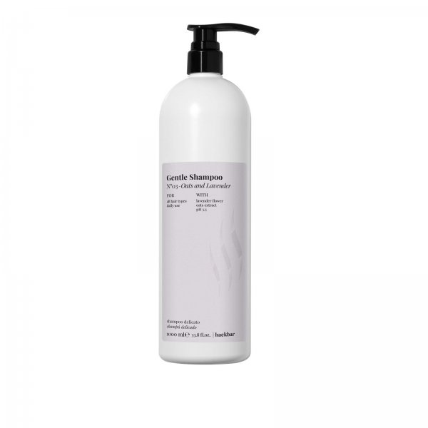 Farmavita Back Bar Gentle Shampoo N°03, delikatny szampon do codziennego mycia włosów, 1000ml