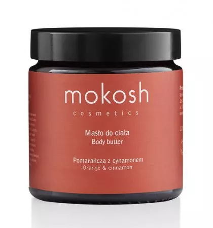 Mokosh, masło do ciała, pomarańcza z cynamonem, 120ml