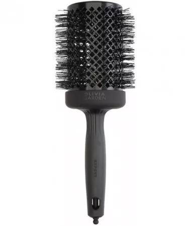 Olivia Garden Blowout Shine Wavy Bristles, szczotka do włosów, Black Label, 65mm