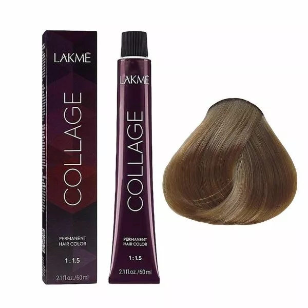 Lakme Collage, farba do włosów trwale koloryzująca, 9/06, 60ml