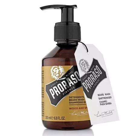Proraso, szampon do brody Wood&Spice, 200ml
