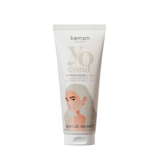 Kemon Yo Cond, odżywka koloryzująca, platyna, 200ml
