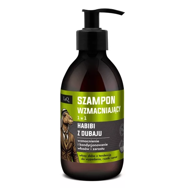 LaQ Habibi z Dubaju, szampon 1w1 wzmacniający, 300ml
