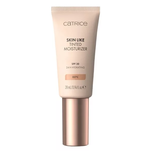 Catrice Skin Like Tinted Moisturizer, krem koloryzujący do twarzy, 027N, 28ml