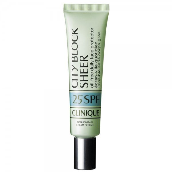 Clinique City Block Sheer Oil-Free Daily Face Protector Broad Spectrum SPF25 beztłuszczowy krem z filtrem przeciwsłonecznym 40ml