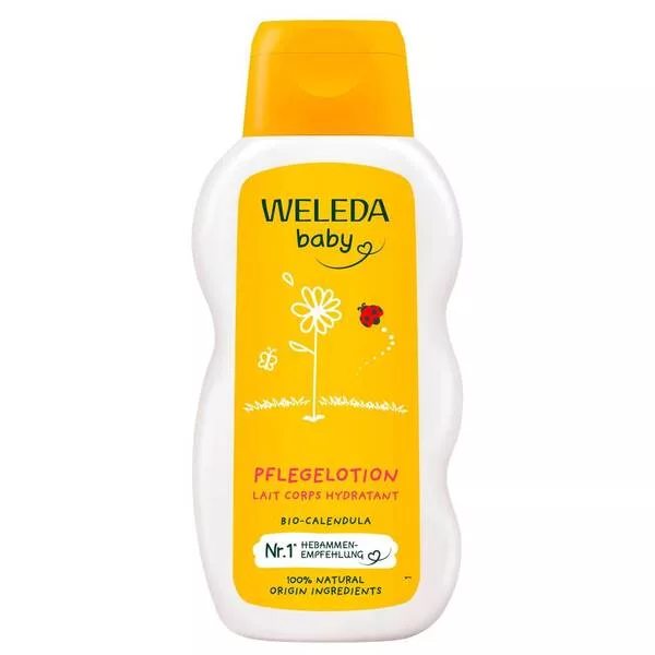 Weleda Baby emulsja do ciała dla niemowląt i dzieci z nagietkiem lekarskim 200ml
