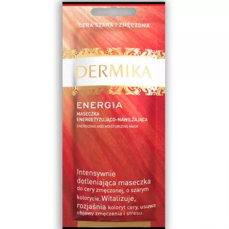 Dermika maseczka do twarzy, Energia, saszetka 10ml