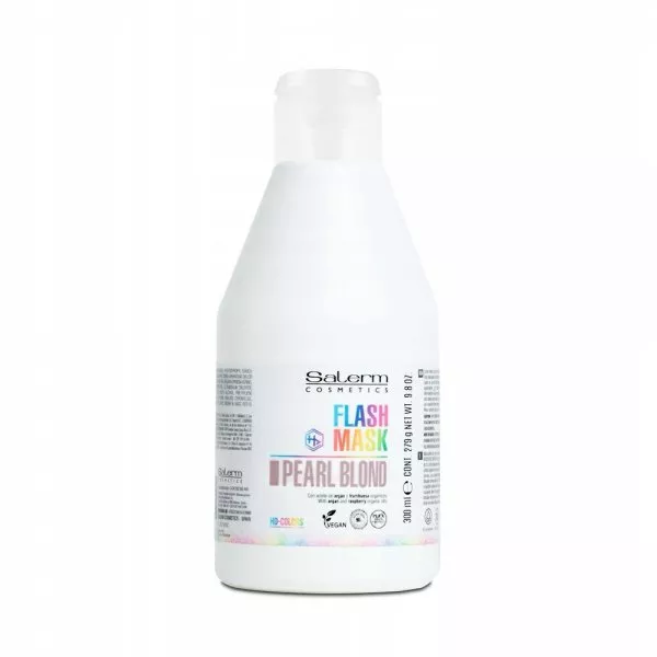 Salerm Flash, maska koloryzująca do włosów, Pearl Blond, 300ml