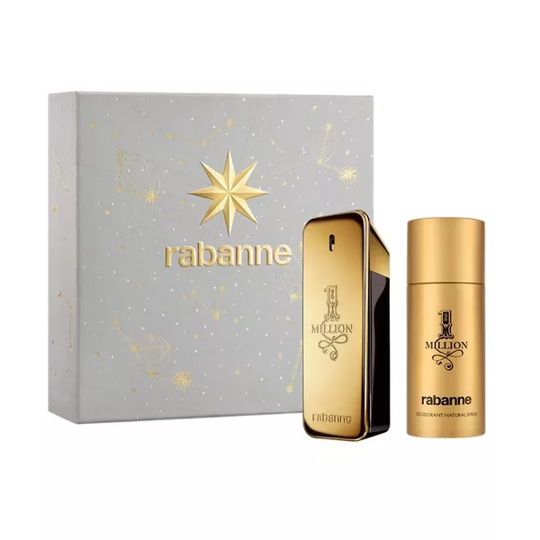 Paco Rabanne 1 Million zestaw woda toaletowa spray 100ml + dezodorant spray 150ml (M)