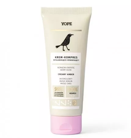 Yope Creamy Amber, krem-kompres do rąk, 50ml