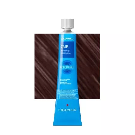 Goldwell Colorance Color Infuse, krem do koloryzacji półtrwałej 6-RB max, 60ml