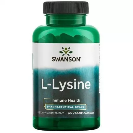 Swanson AjiPure L-Lizyna 500mg 90kaps