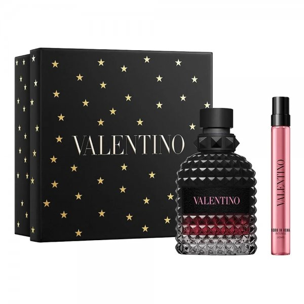 Valentino Uomo Born In Roma Intense zestaw woda perfumowana spray 50ml + woda perfumowana spray 10ml (M)