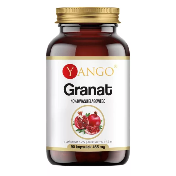 Yango Granat ekstrakt ze skórki suplement diety 90 kapsułek