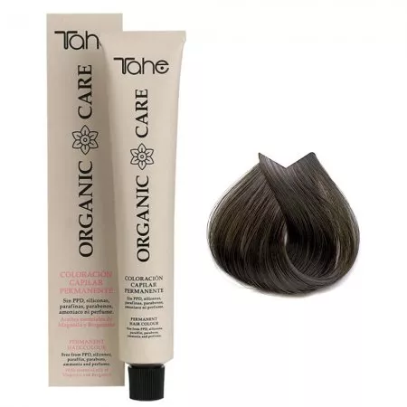 Tahe Organic Care, organiczna farba do włosów bez amoniaku, 6.1, 100ml