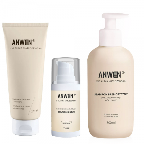 Anwen Anwen&Klaudia Matuszewska, zestaw do pielęgnacji włosów, szampon + serum + maska