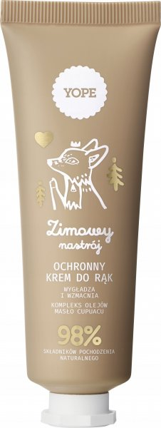 Yope Zimowy Nastrój, ochronny krem do rąk, 50ml