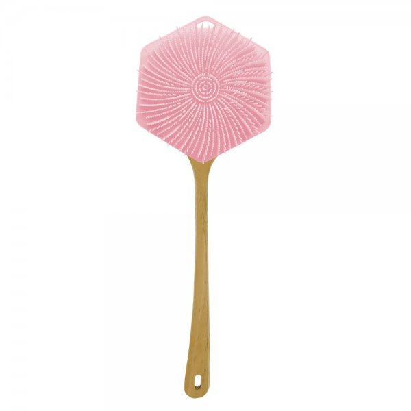 Glov Bubble Burst 3w1 silikonowa myjka i masażer do ciała skóry głowy i pleców Pink