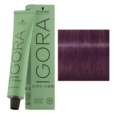 Schwarzkopf Igora Zero Amm, farba do włosów, 6-99, 60ml