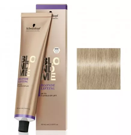 Schwarzkopf BlondMe Blonde Lifting, baza rozjaśniająca w kremie, ash, 60ml