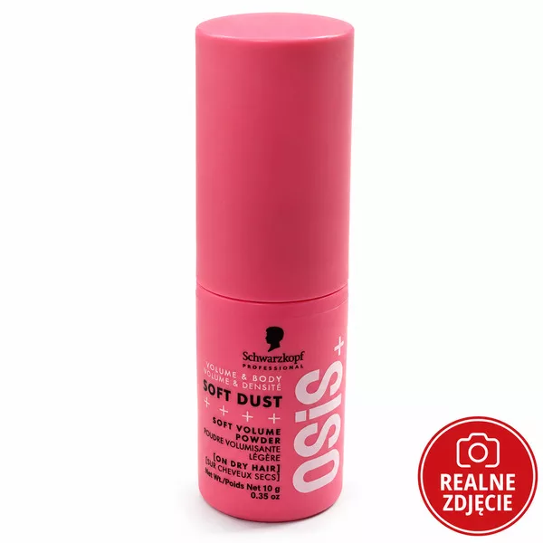 Schwarzkopf OSIS+ Soft Dust, puder do włosów dodający objętość, 10g - uszkodzone zamknięcie