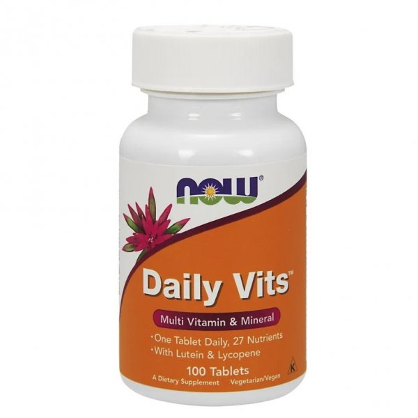 Now Foods Daily Vits suplement diety 100 tabletek