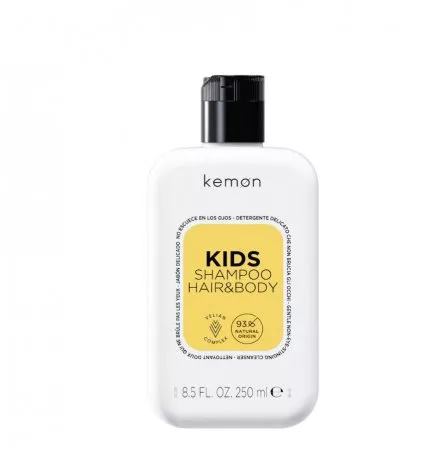 Kemon Kids, szampon do włosów i ciała dla dzieci, 250ml