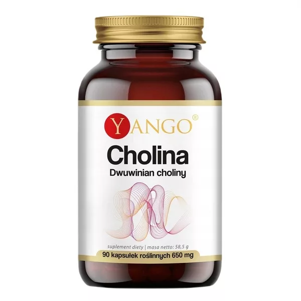 Yango Cholina dwuwinian choliny suplement diety 90 kapsułek