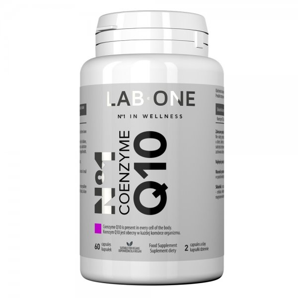 LAB ONE N°1 Coenzyme Q10 suplement diety 60 kapsułek