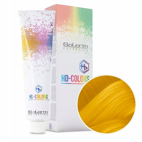 Salerm HD COLORS, farba do włosów półtrwała bez amoniaku, yellow, 150ml