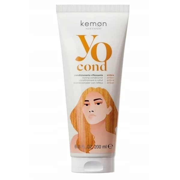 Kemon Yo Cond, odżywka koloryzująca, Ambra/bursztyn, 200ml