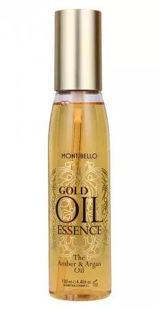 Montibello Gold Oil Essence, bursztynowo-arganowy olejek do włosów 130 ml