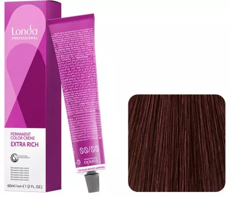 Londa Color Permanent, farba do włosów, 5/74, 60ml