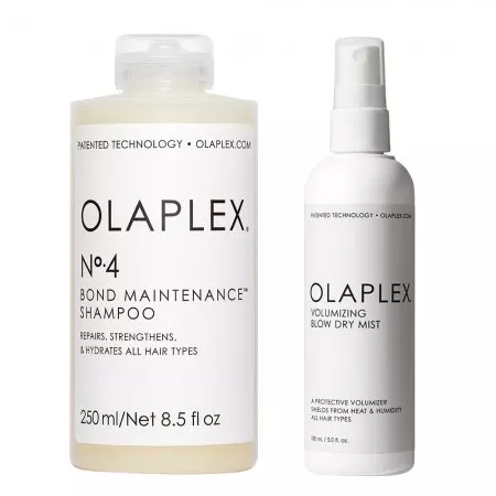 Olaplex, zestaw nadający objętość cienkim włosom, szampon No.4 + mgiełka