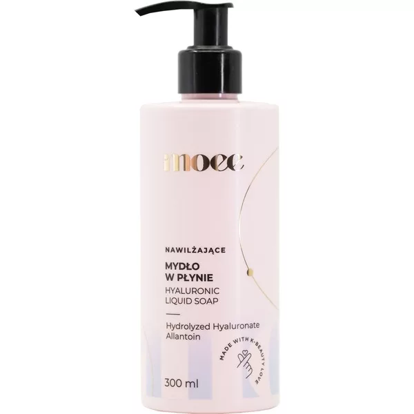 Moee Hyaluronic Liquid Soap, nawilżające mydło w płynie z kwasem hialuronowym i alantoiną, 300ml