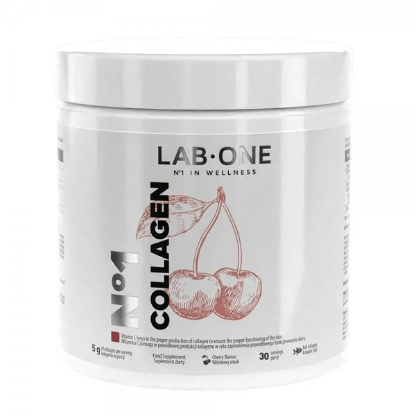 LAB ONE N°1 Collagen suplement diety o smaku wiśni 198g