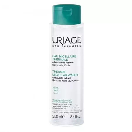 Uriage Thermal Micellar Water płyn micelarny z ekstraktem z jabłka do cery mieszanej i tłustej 250ml