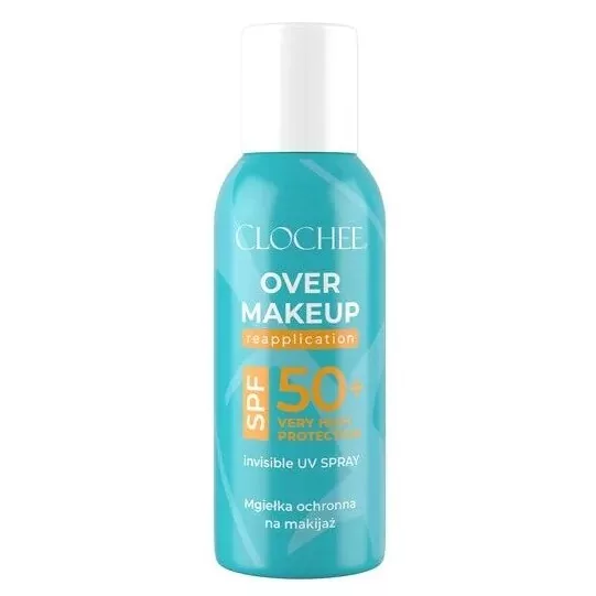 Clochee, mgiełka ochronna na makijaż SPF50+, 75ml