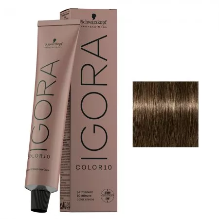 Schwarzkopf Igora Color10, koloryzacja włosów w 10min, 7-00, 60ml