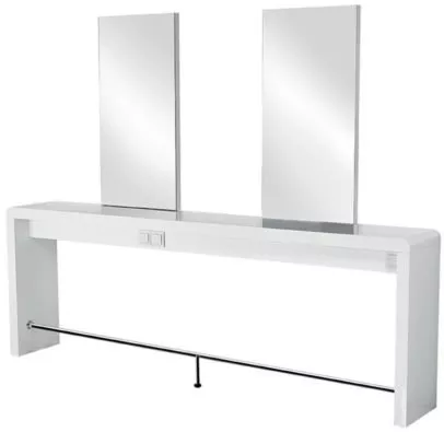 Konsoleta fryzjerska Ayala Reflection II, dwustanowiskowa