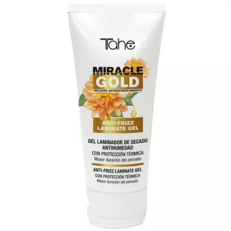 Tahe Miracle Gold, żel do laminowania przeciw puszeniu się włosów, 50ml