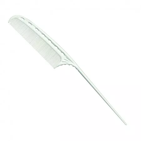 Y.S. Park, grzebień ze szpikulcem, model 113, biały