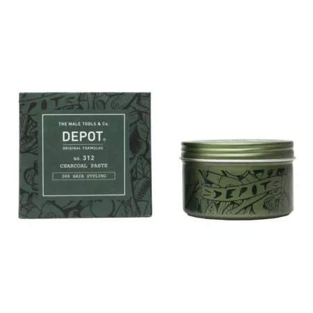 Depot No.312 Charcoal, pasta do stylizacji z węglem drzewnym, 100ml, edycja limitowana