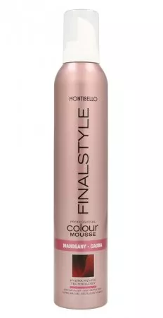 Montibello Finastyle Colour, koloryzująca pianka do włosów, mahoń, 320ml