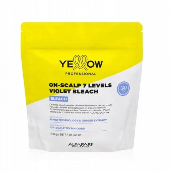 Yellow Professional Scalp Bleach, puder rozjaśniający do skóry głowy, 500g